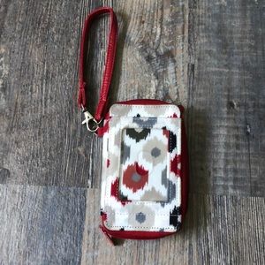 Thirty one wristlet and phone holder.